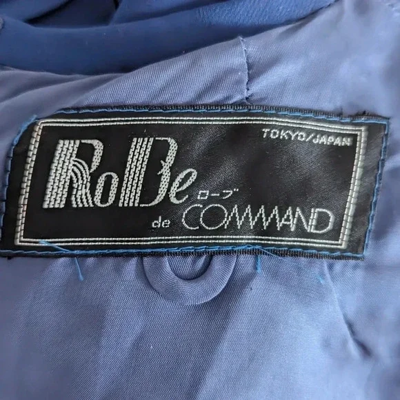 Vintage Pleated Chiffon Dress- Japanese- Robe de Command- Floor length Georgette - Picture 6 of 16